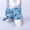 Underpants Men's Elephant Trunk Fashionable Printed Flat Bottoms, All Season Sexy Cotton Waist, Comfortable And Breathable Boy's Underwear