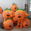 Halloween Oranje Mascotte Kostuum Hoge Kwaliteit Cartoon Thema Karakter Carnaval Unisex Volwassenen Maat Kerst Verjaardag Party Outdoor Outfit