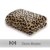 Merryife бросить одеяло Cheetah Zebra Leopard Фауна Примитивные произведения искусства Теплые микрофибры Ультра-плюшевые комфортные низкие тепла сухой 211222