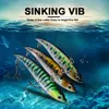 5 Renk 9 cm 19.5g Submurged Kalem Vib Balıkçılık Cazibesi Sert Bait Minnow Crankbait Life benzeri Swimbait Bas Balıkçılık Yemler 3D Balık Gözler ile Set Güçlü Tiz Kanca