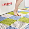 New Creative Bath Room Mats Bathroom Carpet Set Mesh Soft Plastic Non-slip Foot Massage 8 Colors for Choose Free Combination