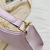 Borsa casual alla moda per donna vintage modello alligatore colore puro ascellare borsa a catena spessa borsa a tracolla piccola selvaggia