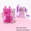 Cartoon Portable Pencil Sharpener Handheld Manual Sharpeners Kids Gift Students Prize School Stationery Office Supplies JY0611