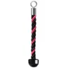 Single Head Grip Bands Touw trek de kabelbevestiging triceps spanning zwart/roze 15,5 inch weerstandsbanden