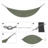 Outdoor Paracadute Panno Amaca Pieghevole Campo Campeggio Altalena Appeso Letto Amache In Nylon Con Corde Moschettoni 44 stili seashipping DB665