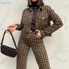 Streetwear Houndstooth Imprimir Calças Mulheres Moda Nova Tendência Alta Cintura Longa Calças Retas Harajuku Feminino Sweatpants 210415