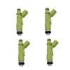4PCSCAR-styling högkvalitativa gröna bränsleinjektorer nozzle 23250-13030 23209-13030 Dysor för Toyota KF60 72 80 82