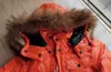 Giacche invernali X-Long Bambini 8 10 anni Ragazze Ragazzi Addensare Warm Down Coat Grandi felpe con cappuccio in vera pelliccia -30 Capispalla per bambini Russia 211222