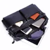 Men Genuine Leather Large Laptop Business Travel Briefcase Messenger Shoulder Bags