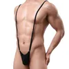 Nxy sexy set lingerie riem verstelbare thong t broek u convex pocket ontwerp elastische jumpsuit gay heren porno erotische bodysuit 1126