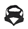 Correias de queixo anti-ronco pretas Neoprene Stop Home Strap Cinto de suporte Dispositivo para dormir Cessation Apnea Jaw Solution