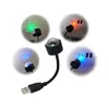 مصابيح USB LED Light Light Light Virtive DJ Disco الموسيقى مصباح مركبة التحكم الصوتي جوهر المصباح أضواء السيارة شاحنة الديكور المصابيح الملونة الليزر