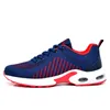 Lage Prijs Mannen Running Schoenen Zwart en Wit Blauw Rood Fashion # 21 Mens Trainers Outdoor Sports Sneakers Walking Runner Schoenmaat 39-44