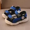 Sandales 2-7 ans baskets enfants chaussures été garçons semelles souples plage semelle mâle bébé Baotou Anti-coup de pied enfant