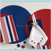 Rings Table Decoration Aessories Kitchen, Dining Bar Home & Garden6 Pcs Five-Pointed Star Ring, Christmas Napkin Ring Suitable For Holiday P