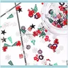 Nail Art Salon Health Beauty Nail Glitter Christmas Snowflake Holographics Pailletten Glitters Gold Metal Slices H7xat