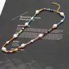 Go2boho Мода Ожерелье 2020 Бохо Реальные жемчужные Ожерелья с бисером Choker Для Женщин Ювелирные Изделия Пэчворки Головки De Moda Handmade