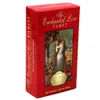 The Enchanted Love Tarot 78 kaarten Deck Lover's Guide to Ding Paring en Relative Card Game Gifts Arcana Beginner Set