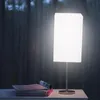 Lampa täcker nyanser E27 Square Cloth Shade Chic Light Cover Creative