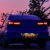 Bakre parkeringsbelysning för Mitsubishi Lancer 2009-2016 Taillights LED DRL Running Light Fog Angel Eyel Lamp