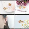 Dangle & Chandelier Jewelry Drop Delivery 2021 Model Year Natural Small Fresh Lovely Wind Simple Lady Earrings Phoenix Eoqvy