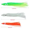 INFOF 50pieces Squid Skirts Rubber 5cm 9cm 11cm Soft Fishing Lures Octopus Hoochie Baits Saltwater Tackle Mix Color 2106225883900