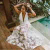 Dorywczo sukienki Elegancki dla kobiet 2021 Summer Sexy Bez Rękawów Boho Sun White Dress Long Maxi Chic Hippie Beach Roll