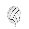 Football Aluminum Film Balloon Round Basketball Volleyball Games Cartoon Birthday Balloons Decoration 18 inches YL628