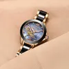 Sunkta Rose Gold Watch Mulheres Quartz Relógios Ladies Top Marca Luxo Feminino Relógio De Pulso Garota Relógio Esposa Presente Relogio Feminino 210517