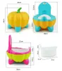 Aankomst 3 kleuren schattige pompoen stijl designer toiletzitting voor kinderen met hoogwaardige kinderopleiding