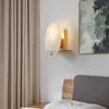 Postmodern Nordic Luksusowy Miedź Lampa Ścienna Sypialnia Ding Sali Decnating Sconce Art Designer Wspornik Light Oświetlenie