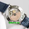 3 Styles Top Quality Watches 5500V/000R-B074 Patrimony Traditionnelle Day-Date Cal.2475SC Automatic Mens Watch White Dial Leather Strap Gents Sports Wristwatches