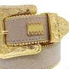 Ceintures de mode pour femmes Ceinture en strass pour hommes avec strass bling comme cadeau