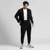 IEFB / Vêtements pour hommes Japon Pantalon plissé Mâle Printemps Froissé Mi-Couture Ouverte Cheville Longueur Pantalon Taille Élastique Y3493 210707