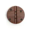 Zwarte Walnut Zeepdoos voor Bad Douche Handgemaakte Natuurlijke Houten Zeep Dish Lade Houder Badkamer Opslagrek