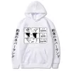 2021 Men's Hoodie the Promised Neverland Hoodie Japan Anime Long-Sleeved Printed Streetswear Hoodies Male Simple Classic Unisex H0910