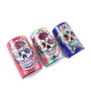 Skull Tobacco Cans Cigarette Storage Container Box 6 Styles Moisture Proof Cans Tobacco Container Smoking Accessories DHJ54