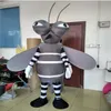 Traje de mascota de mosquito de alta calidad Trajes de personaje de dibujos animados de Navidad de Halloween Traje Folletos publicitarios Ropa Carnaval Traje de adultos unisex