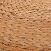 Yastık / Dekoratif Yastık 40x 40 cm Tatami El Dokuma Doğal Saman Yuvarlak Kalın Pencere Sandalye Yastık Dairesel Meditasyon Ev Dekorasyon