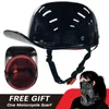 Hełmy motocyklowe Retro Riding Open Face Half Helmet Wysoka jakość czapki baseballowej Certyfikat Certyfikacja Chiński styl Four Seasons Unive4946050