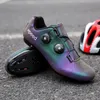 Discolor Cycling Shoes Mtb Sneaker Man Mountain Bike SPD CLEATS ROAD BICYLY SPORTS DE TRAPALIT EXTÉRIE