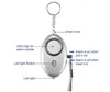 2021hot 130db Egg Shape Self Defense Alarm Girl Women Security Protect Alert Personal Safety Scream Loud Keychain Alarms