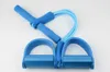 4 bandes de résistance de tube exercice de pédale en latex exercice de corde de traction assis bandes élastiques équipement de yoga entraînement de gomme de remise en forme H1026