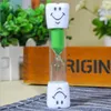 Sand Timer Clock Smiling Face Novelty Items Decorative Household Kids Gifts Christmas Ornaments TX0045