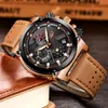 Lige Men Sports Watches Top Brand Роскошные Повседневные Кварцевые Часы Мужчины Натуральная Кожа Военный Водонепроницаемый Наручные Часы Relogio Masculino Q0524