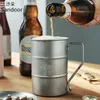 400 ml styl przemysłowy Vintage Kufel do kawy Kubek 304 Kubek ze stali nierdzewnej z Handgrip Mleko Cup Cup Bar Drinkware