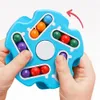 Amazing Anti-Stress Toys Rotating Magic Bean Fingertip Fidget Adults Kids Stress Relief Toy Funny Educational Breakthrough Game DHL Shipping gyq