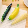 Venda por atacado vegetal fruta ballpoint canetas criativas gel caneta de esferográfica 16 estilo