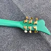 Prince cloud electric guitar, high quality instrument, green, with maple fingerboard neck and alder body, free delivery in