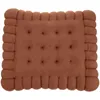 Cushion/Decorative Pillow 1Pc Padded Biscuit Cushion Tatami Lovely Rectangular Chair